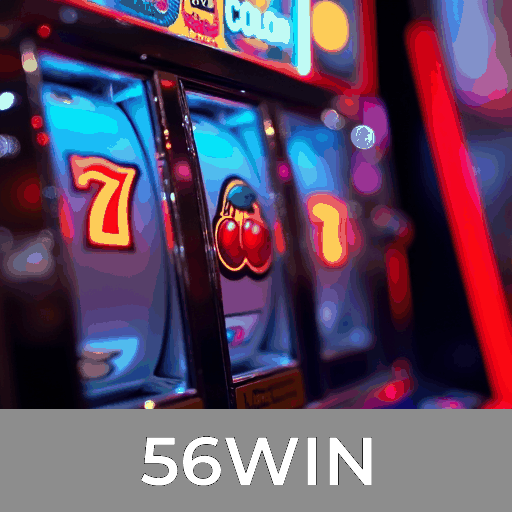 56WIN: Caça-Níqueis com Jackpot, Jogos de Mesa Estratégicos, Dealer ao Vivo Imersivo